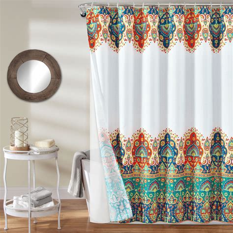 boho shower curtain target|bohemian style boho shower curtain.